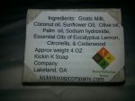 Campers Special  Goat Milk Soap