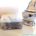 Charcoal and citrus sea salt soap