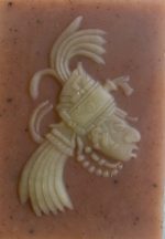 Soaps with Maya motifs