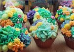 Succulent soap cupcakes