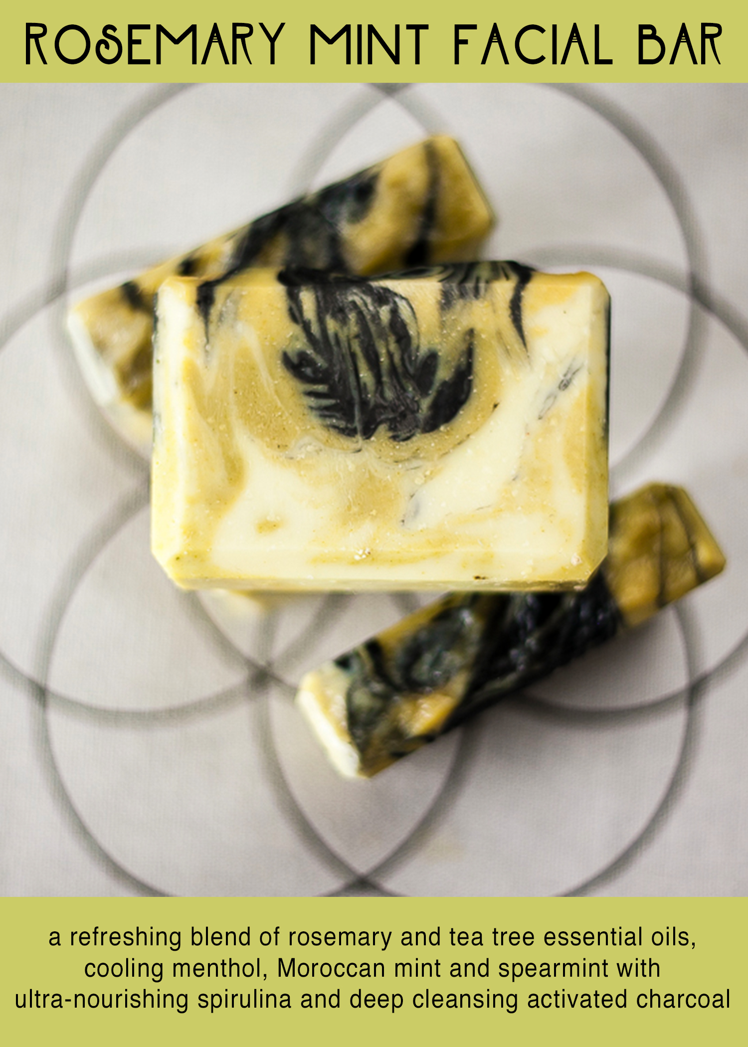 Rosemary Mint Facial Bar Greener Life Club