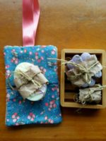 Homemade Shampoo, Face Bar and Pouch