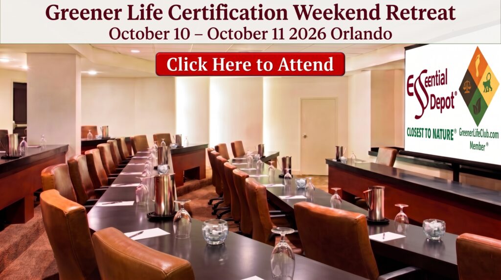 Greener Life Certification Retreat